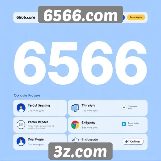 Avaliação da interface de usuário do 6566.com